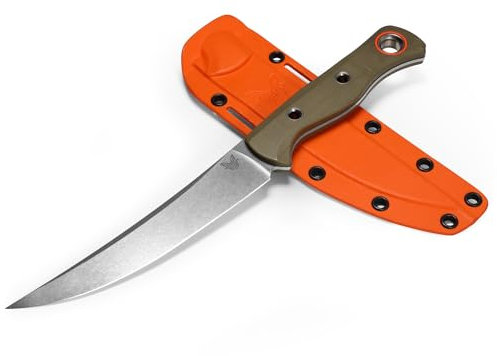 Benchmade - MeatCrafter 15500 Jagd- und Besteckmesser mit OD Green G10 Griff (15500-3)