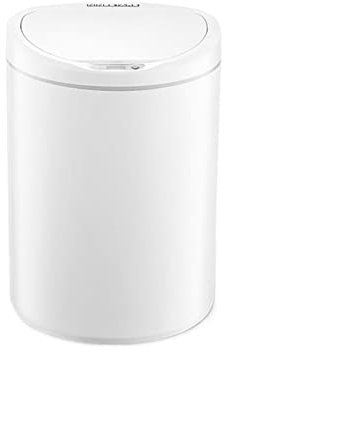 CASAKM Poubelle Salle de Bain 8L/10L Simple ménage Poubelle Automatique Induction Poubelle Cuisine Chambre créatif Stockage des ordures Poubelle rectangulaire (Size : 10L)