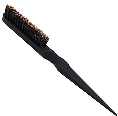 Teasing Brush,Brosse Cheveux,Brosse Cheveux Poils De Sanglier,Cepillo Para De Caballo,Brosse Plaquante Cheveux,Brosses À Cheveux Taquines,Brosse À Taquiner À Trois Rangées