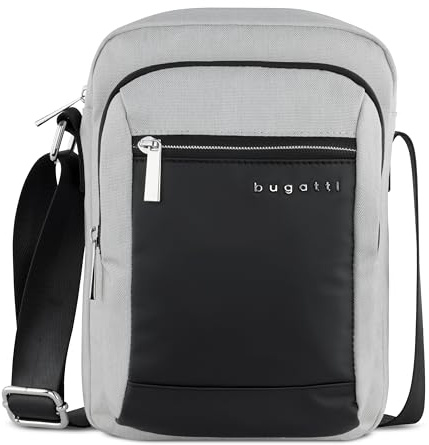 bugatti Sera Umhängetasche für Herren, Schultertasche mit Tabletfach - Messenger Bag Kuriertasche