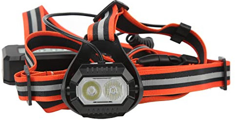 Lauflicht auf der Brust, LED-Licht zum Laufen an der Brust, IPX4, drehbar, wasserdicht, verstellbar, USB, wiederaufladbar, für Radfahren, Outdoor, Camping, Wandern