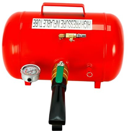 20L Reifen-Booster Reifen Reifenfüller Booster Schallkanone Befüllhilfe Airbooster Schockfüller für Motorrad ATV Traktor Autowerkstatt，6-8bar