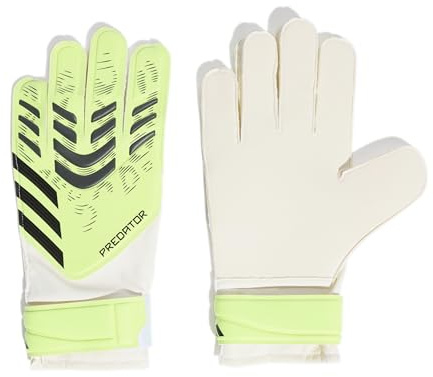 adidas Unisex Training Goalie Soccer Gloves, Lucid Lemon/Black/Black, 10