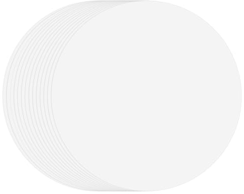 Coptiner 6 Inch Baking Paper 200PCS Rounds Baking Sheets Non Stick Cake Liners Greaseproof Waterproof Circles Paper Sheets for Baking, Cooking, Air Fryer Pizza Maker White