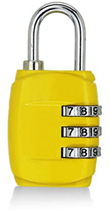 Lucchetti a combinazione， Lucchetti per valigie Lucchetto con password a 3 cifre, lucchetto a combinazione for bagagli da viaggio, piccolo lucchetto for cassetti, lucchetto elettronico(Rose,Rose)