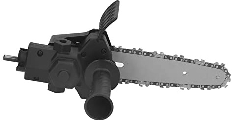 Mumusuki Electric Drill Chainsaw, Saw Conversion Head Adapter Electric Drill Modified to Chainsaw Attachment for DIY (for 6in Electric Drill)