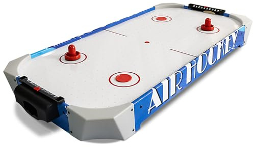 40 Inch Mini Arcade Style Air Hockey Table for Kids and Adults, Hockey Game Table for Home, Game Room, Office