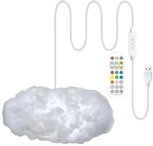 Genérico Lámparas Nube,Lámpara Inteligente Moderna - Luces Modernas De Nube Para Dormitorio - Para Decoración Hogar Dormitorio Salón Guardería Adultos