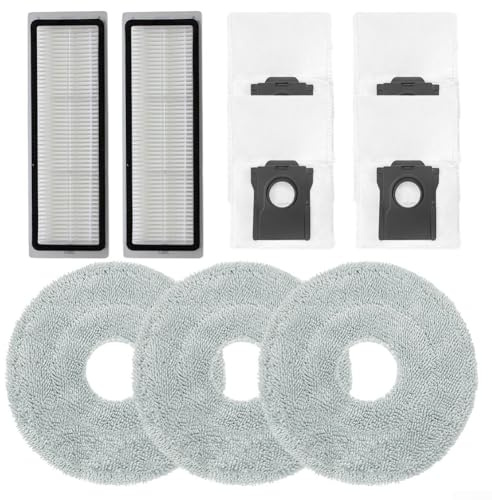 Filter-Mikrofaser-Mopptücher und Einweg-Staubbeutel für Cecotec für Conga für X100 für X Treme Ersatz-Reinigungsset für Böden (A)