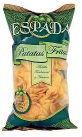 Spanish Olive Oil Potato Crisps - 4 x 170g Premium Sharing Bags (680g Total) - Fried in 100% Pure Olive Oil - Traditional Mediterranean Kettle-Style Chips