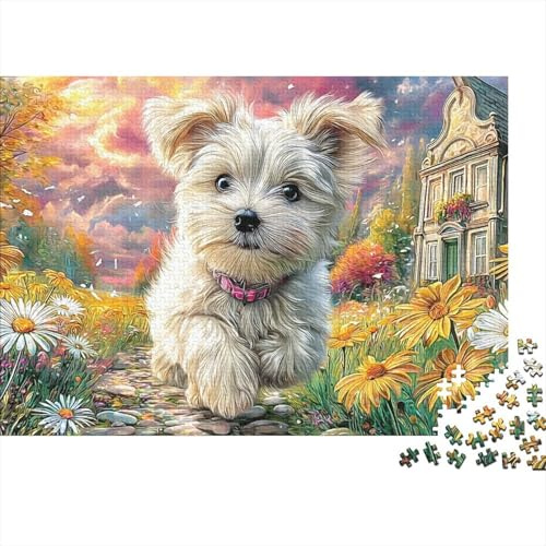 Yorkshire Terrier (3)_1 1000Pc Jigsaw Puzzle Highly Playable Puzzle Premium Quality, Great for Adults & Kids 38x26cm/1000pcs