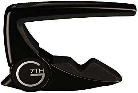 G7th Performance Kapodaster für 6-saitige Gitarren schwarz