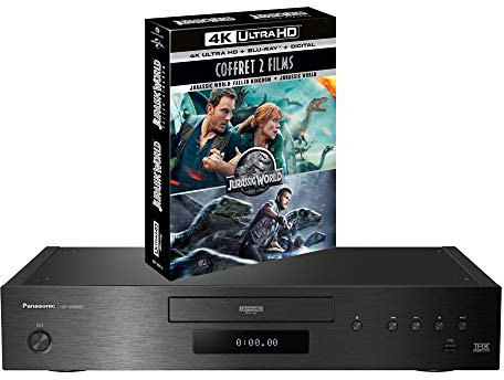 Panasonic DP-UB9000 MULTIREGION Bundle with Jurassic World 2 Movie Collection Ultra HD 4K Blu-ray Disc