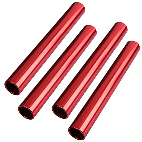 MissZM Bâtons de relais en aluminium, équipements de course pour course à pied, résistant à la corrosion, surface lisse haute résistance, convient pour les sports de plein air et les athlètes