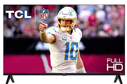 TCL 32-Inch Class S3 1080p LED Smart TV with Roku TV (32S350R, 2023 Model), Compatible with Alexa, Google Assistant, and Apple HomeKit Compatibility, Streaming FHD Television,Black