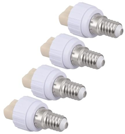 UPKOCH 4stücke Lampenfassungsadapter Lichtadapter Lampe Buchse Adapter Zu Lampe Halter Adapter