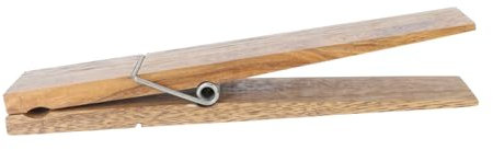 Generico Porta Asciugamani 2 Pezzi Ganci per Asciugamani Mollette di Legno Grandi Mollette di Legno Giganti Mollette di Legno Grandi Mollette Porta Asciugamani per Ganci Decorativi da Parete Cappell