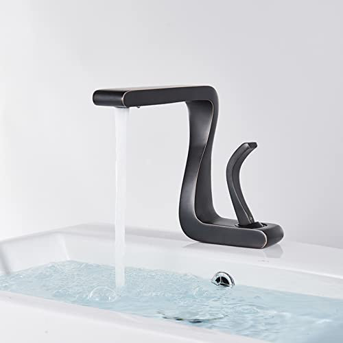 Waschbecken Armatur Chrom Waschbecken Waschbecken Armatur Badarmatur Badarmatur Warmes Und Kaltes Wasser Badarmatur Mischbatterie/Black Bronze
