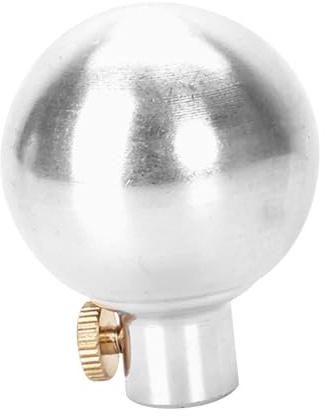 KiBcsLic Stimmgabel Aufsatz, Abnehmbares Schraubendesign, Tragbar, Vielseitig Einsetzbar, für Training, Verschleißfestes Zubehör, Generisch, Silber 3.5x5x1.4cm
