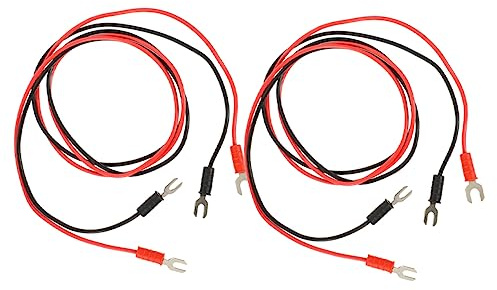 Phonograph-Plattenspieler-Kabel, isolierter Kupferdraht für magnetische Plattenspieler, Geräuschreduzierung, statische Beseitigung, kompatibel mit Plattenspielern, langlebig, 4 Stück