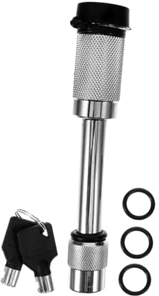 MAGICLULU 1 set Blocco per Gancio Traino Ad Alta Serratura Pratica per e Camper Facile da Installare e Sicura Design Elegante per Maggiore Stabilità e
