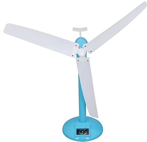 ZJchao Kit Éolien pour Enfants à partir de 8 Ans - Expérience Scientifique sur l’Énergie Éolienne avec Un Générateur Éolien Éducatif