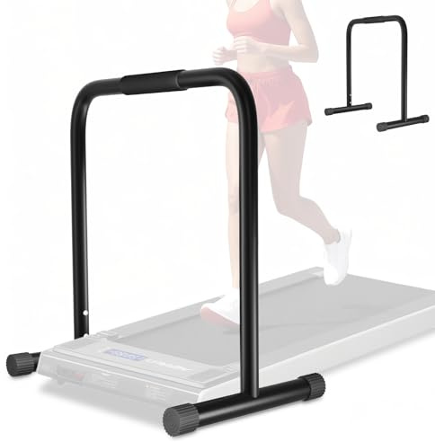 Fanmoss Walking Pad Handle Bar Only, 21.3 Inch Wide Adjustable Height Treadmill Handlebar, Walking Pad Handle Bar Attachment for Office, Home