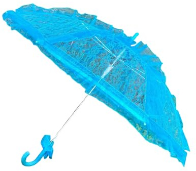 Elegante Paraguas De Recorte Encaje Para Mujeres Con Diseños Protectores Solar Y Cómodo Para La Ceremonia Boda Fotografía Encaje Parasol