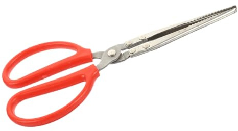 GALPADA Pinza Pesca Granchio in Acciaio Resistenti Multifunzione Antiscivolo per Cattura Granchi Anguille e Aragoste Utensile Leggero e Robusto per Esterni e Pulizia