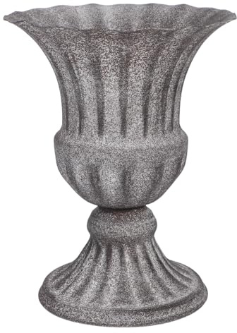 GALPADA Florero Cementerio de Hierro para Flores, Decoración de Jarrones de Cementerio, Práctico y Resistente, Adecuado para Jardines y Día Caídos