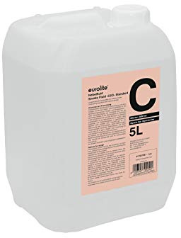 Eurolite Smoke Fluid -C2D- Standard 5 Liter | Nebelfluid für Nebelmaschinen | Mittlere Dichte und lange Standzeit | Made in Germany | Geruchsneutral auf Wasserbasis | Biologisch abbaubar