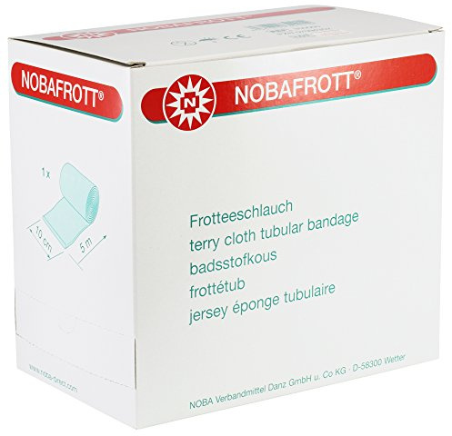 NOBAFROTT Frotteeschlauch elastisch gerollt 5 m, Größen:10 cm