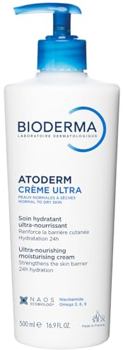 BIODERMA Atoderm Crème Ultra Parfumée - tägliche Feuchtigkeitspflege für die ganze Familie - stärkt die Hautbarriere - für empfindliche bis trockene Haut - Pumpflasche 500 ml