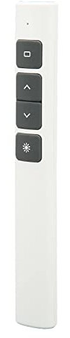 RTLR Puntero de Clic para Presentaciones, Puntero Láser Plug and Play de 2,4 GHz para Reuniones