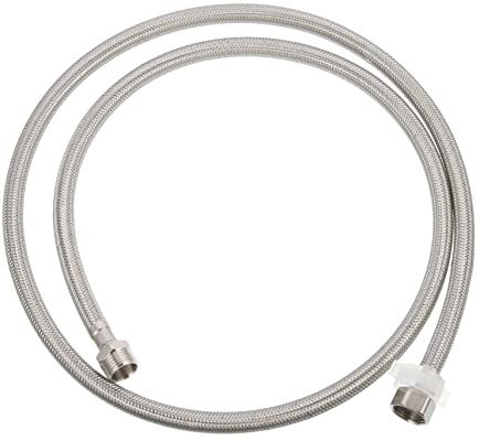 VILLFUL Stainless Steel Braided Washing Machine Hose Flexible Hose Adapter for Washer Drain