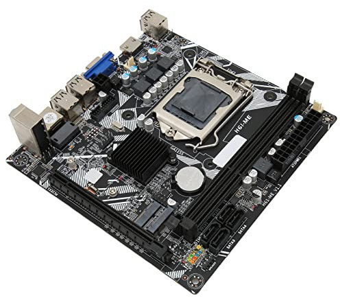 Dpofirs H6 ME Desktop Computer Motherboard, LGA 1155 Socket, DDR3, SATA2.0 X 4, PCIe 16X, USB2.0 X 10, VGA, HDMIs, WiFi M.2, NVME M.2, DEBUG Pin, ITX Motherboard