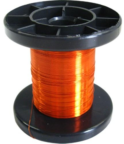 50142 Spule Kupferlackdraht Lackdraht orange 0,15mm (100 m)