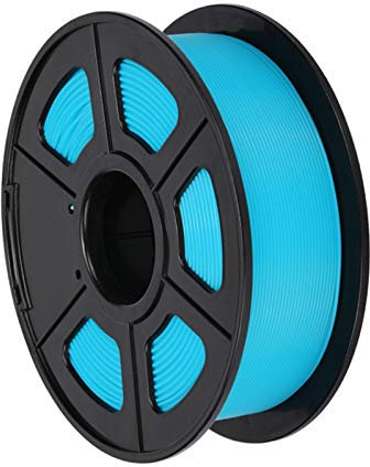 1 kg/320 m/Rolle PETG-Filament, 1,75 mm Toleranz +/-0,02 mm, hohe Festigkeit, 100% keine Blase, FDM-3D-Drucker-Druckmaterial, (Farbe: Cyan)