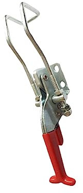 Gadpiparty Pince à Loquet à Bascule En Acier Réglable 300kg, Loquet à Bascule Métal Poignée Plastique, Verrouillage Rapide Pour Porte D’armoire Et Boîte, Usage Atelier Et Réparation, Lot Unique