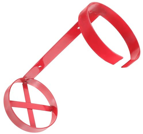 Hoement Supporto Porta Estintore in Metallo Per Parete, Resistente e Salvaspazio, Adatto Per Auto, Barca e Veicoli, Montaggio Sicuro e Facile, Compatibile Estintori 5-6 Kg