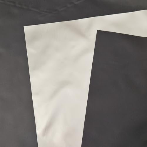 Stoff mit silberner Thermobeschichtung als Sonnenschutz | hohe Lichtundurchlässigkeit | Verdunkelungsstoff als Meterware, blickdicht für Verdunkelung, Gardinen und Vorhänge (Grau)