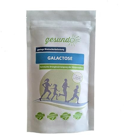 gesundo D-Galactose 200g - vegetarischer Schleimzucker - geringer Blutanstieg