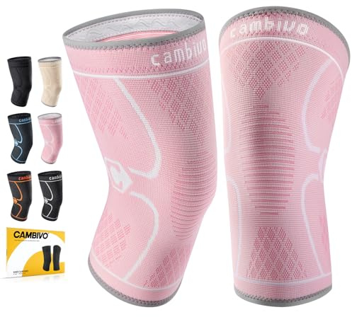Rodilleras Gym de Compresion Transpirable y Antideslizante para Deporte
