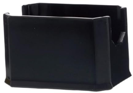 Milageto Soporte de Paquetes de azúcar Organizador de contenedores de Almacenamiento Bolsas de té clásicas Bolsas de té Bolsas de té Organizador para la Cocina, Negro, 8.2x5.2x5.1cm