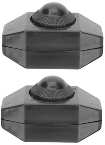 Housoutil 2pcs Switch Knobs Lamp Knob Replacement for Desk Lamp Cord Replacement Diy Accessory