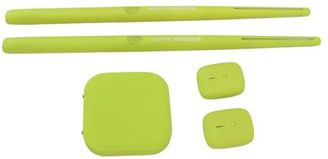 Akozon Tragbares Virtuelles Drum Kit Virtual Reality Electronic Drum Set für Anfänger, und Erwachsene (GREEN)