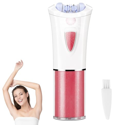 Epilator for Women,Cordless Facial epilator for Women Hair Removal Painless Mini Smooth Glide Epilator with LED Light Womens,Suitable for face, Underarms, Arms, Upper Lip, Legs, Bikini Area