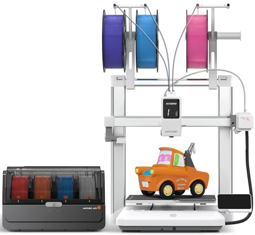 ANYCUBIC Kobra X Combo Impresora 3D Multicolor Impresión Rápida 600mm/s