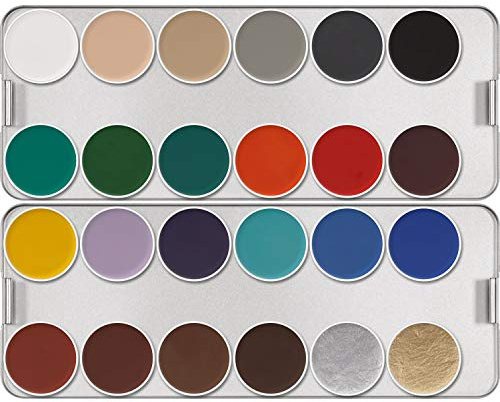 Aquacolor-Schminkkasten 24 Farben