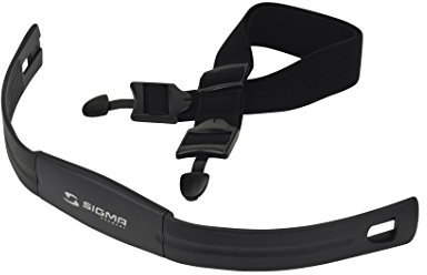 Sigma Sensor de Pecho, Deportes al Aire Libre, Ciclismo, componentes de Bicicleta, Negro, Standard (4016224203031)